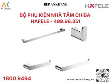 Thanh treo khăn Chiba gói phụ kiện phòng tắm Hafele 499.98.351